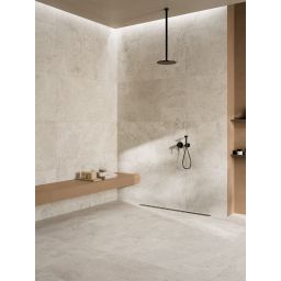 ABK Sensi Roma Cross Ivory płytka podłogowa 119,4x59,6 cm beżowa-biała