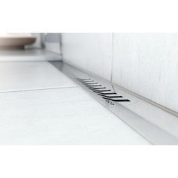 ACO ShowerDrain S+ profil odpływu liniowego z rusztem 120 cm stal 9010.51.04.1
