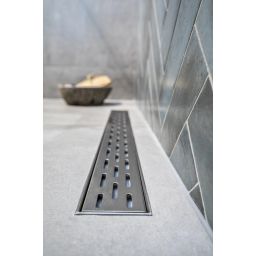 ACO ShowerDrain C ruszt odpływu liniowego 108,5 cm Slot stal nierdzewna 9010.88.79