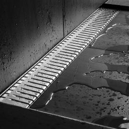 ACO ShowerDrain C korpus odpływu liniowego 58,5 cm kołnierz płaski stal nierdzewna 9010.88.21