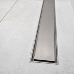 ACO ShowerDrain C korpus odpływu liniowego 78,5 cm kołnierz płaski stal nierdzewna 9010.88.02