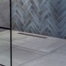 ACO ShowerDrain C korpus odpływu liniowego 88,5 cm kołnierz przyścienny stal nierdzewna 9010.88.10