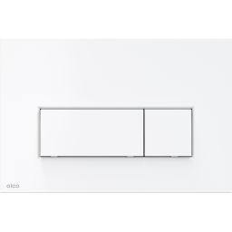 Alca Thin przycisk spłukujący do WC biały M570