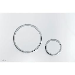 Alca Thin przycisk spłukujący do WC chrom błyszczący M771