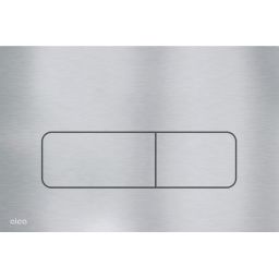 Alca Flat przycisk spłukujący do WC stal MOON-ALUNOX