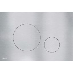 Alca Flat przycisk spłukujący do WC stal TURN-ALUNOX