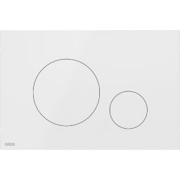 Alca Flat przycisk spłukujący do WC biały TURN-WHITE