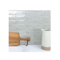 Amadis Boston dekor ścienny 25x5 cm szara