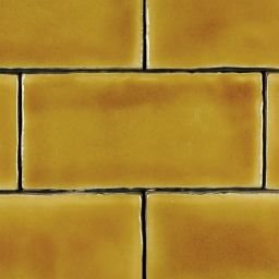 Amadis Seville Crackle Albero płytka cegiełka ścienna 13x6.5 cm żółta