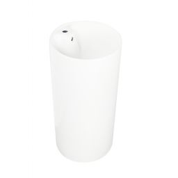 Aquavea Rodillo umywalka 41x41 cm okrągła wolnostojąca biała RODILLOBIA