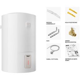 Ariston Lydos Dune pojemnościowy podgrzewacz wody 100 l 1,5 kW elektryczny 3201530