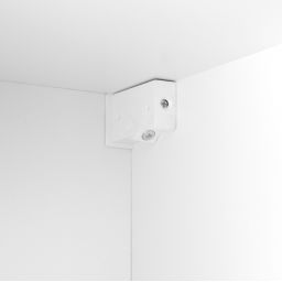 Astor Sol szafka 40x33x183 cm boczna stojąca biała AF-BUS-240-77