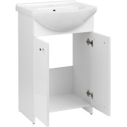 Astor Pik umywalka z szafką 50 cm biały AM-PIK-500-27
