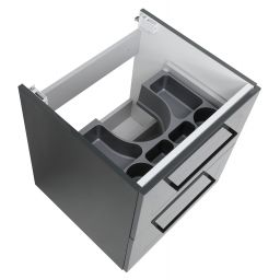 Astor Stella szafka 50 cm podumywalkowa wisząca antracyt połysk AM-KAU-500-Y2