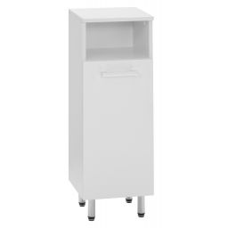 Astor Lupo szafka boczna 84 cm stojąca biały połysk AM-LUC-110-07