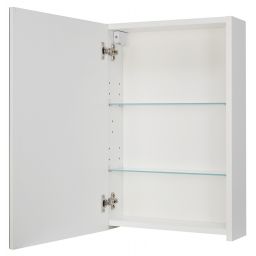 Astor Ida szafka 40x13,8x60 cm z lustrem biała AM-MSL-403-07