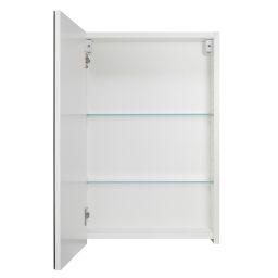 Astor Ida szafka 40x13,8x60 cm z lustrem biała AM-MSL-403-07