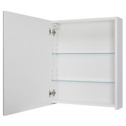 Astor Ida szafka 50x13,8x60 cm z lustrem biała AM-MSL-503-07