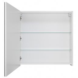 Astor Ida szafka 60x13,8x60 cm z lustrem biała AM-MSL-603-07