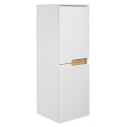 Astor Spectra szafka boczna 104 cm wisząca biały połysk AM-SES-130-70