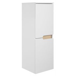 Astor Spectra szafka boczna 104 cm wisząca biały połysk AM-SES-130-70