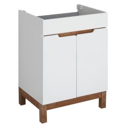 Astor Spek szafka 60 cm podumywalkowa stojąca biały połysk AM-SKU-610-70