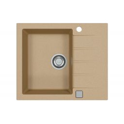 Alveus Cadit zlewozmywak granitowy 59x50 cm beżowy 1132019