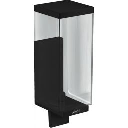 Axor Universal Rectangular dozownik mydła w płynie 600ml czarny mat 42610670