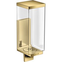 Axor Universal Rectangular dozownik mydła w płynie 600 ml złoty optyczny polerowany 42610990