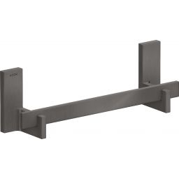 Axor Universal Rectangular poręcz ścienna czarny chrom szczotkowany 42613340