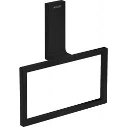 Axor Universal Rectangular wieszak na ręcznik czarny mat 42623670
