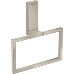 Axor Universal Rectangular wieszak na ręcznik nikiel szczotkowany 42623820