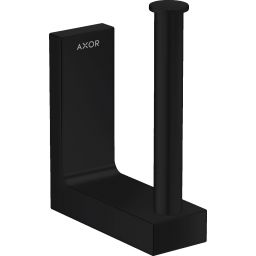 Axor Universal Rectangular uchwyt na papier toaletowy zapasowy czarny mat 42654670
