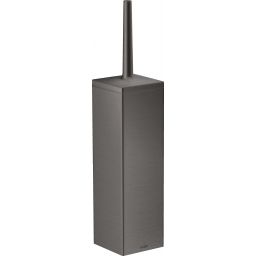 Axor Universal Rectangular szczotka do WC wisząca czarny chrom szczotkowany 42655340