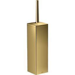 Axor Universal Rectangular szczotka do WC wisząca złoty optyczny polerowany 42655990