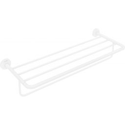 Axor Universal Circular półka na ręczniki ścienna biały mat 42843700