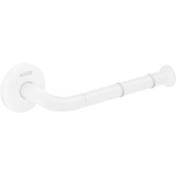 Axor Universal Circular uchwyt na papier toaletowy ścienny biały mat 42856700