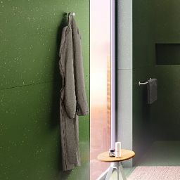 Axor Universal Circular wieszak na ręcznik biały mat 42811700