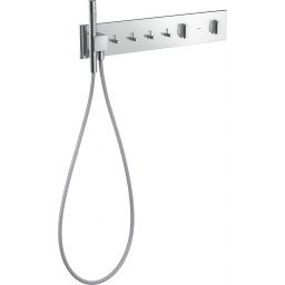 Axor ShowerComposition bateria wannowo-prysznicowa podtynkowa termostatyczna chrom 12573000
