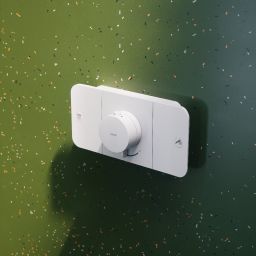 Axor One bateria wannowo-prysznicowa podtynkowa termostatyczna biały mat 45712700