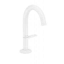 Axor One bateria umywalkowa stojąca biały mat 48010700