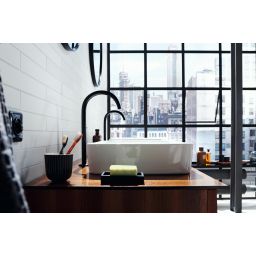 Axor One bateria umywalkowa Select 260 stojąca czarny mat 48030670