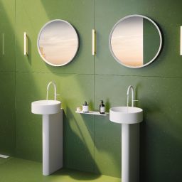 Axor One bateria umywalkowa stojąca biały mat 48030700