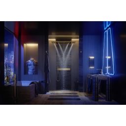 Axor Universal Rectangular lusterko kosmetyczne 12x11 cm prostokątne złoty 42649990