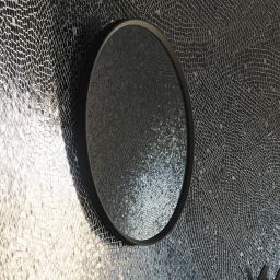 Axor Universal Circular lustro 60 cm okrągłe czarny mat 42848670