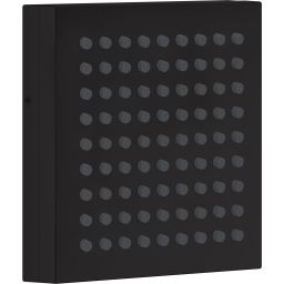 Axor ShowerComposition deszczownica 11 cm kwadratowa czarny mat 12596670