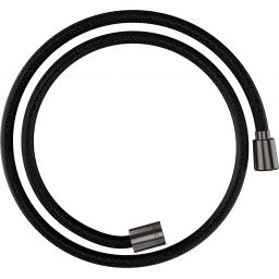 Axor ShowerSolutions wąż prysznicowy 125 cm czarny chrom szczotkowany 28227340