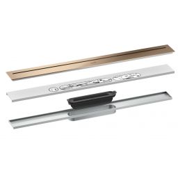 Axor Drain element zewnętrzny odpływu liniowego 70 cm czerwony złoty polerowany 42520300