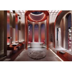 Axor Drain element zewnętrzny odpływu liniowego 100 cm czarny chrom polerowany 42523330