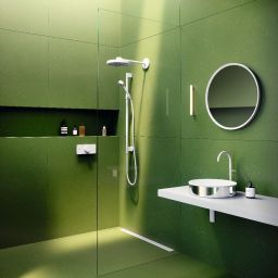 Axor One deszczownica 28 cm okrągła biały mat 48492700